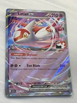 Pokemon Latias ex English Prize Pack Series Double Rare Holo 076/191 210 HP - Image 5