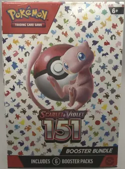 Pokemon TCG Scarlet & Violet: 151 Booster Bundle FACTORY SEALED NEW - 6 PACKS! - Image 3