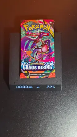 Pokemon Tcg Mega Evolution chaos rising Heavy 22.5g Booster Pack New Sealed - Image 1