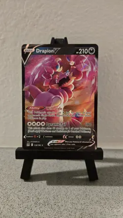 Drapion V - 118/196 Pokemon TCG Lost Origins Ultra Rare - Image 1