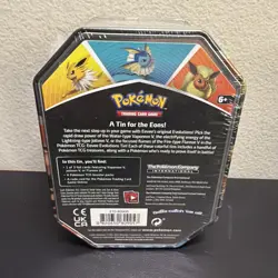 Pokemon TCG Eevee Evolutions Tin Vaporeon V NEW Factory Sealed 820650809057 - Image 2