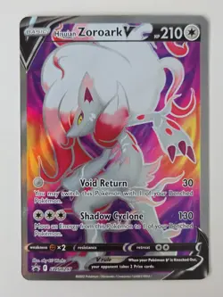 Pokemon Hisuian Zoroark V SWSH297 Promo Holo - SWSH: Sword & Shield Promo - Image 1