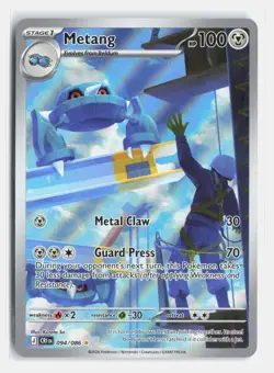 Metang 094/086 Holo Illustration Rare Chaos Rising Holo Near Mint - Image 1