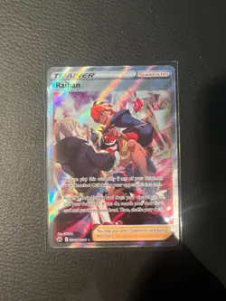Pokemon TCG: Raihan GG65/GG70 Crown Zenith: Galarian Gallery Full Art Trainer NM - Image 1
