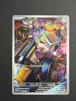 Knattox OBF 206/197 Obsidian Flammen Full Art Illustration Rare Pokemon DE NM - Image 1