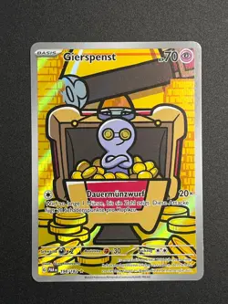 Gierspenst PAR 198/182 Paradox Rift Illustration Rare Full Art DE NM Pokemon - Image 1