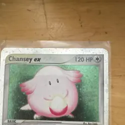 Pokemon Chansey ex Holo Ultra Rare #96/109 Ruby & Sapphire English 120 HP - Image 3