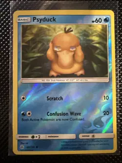 Psyduck 40/236 SM Cosmic Eclipse Reverse Holo Common ENG 2019 - Image 1