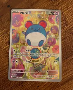 Marill #232/217 Ascended Heroes. Pokemon TCG. Holo Illustration Rare. NM/M - Image 1