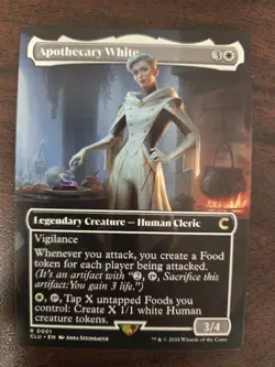 Apothecary White NM BORDERLESS Ravnica: Clue Edition MTG FREE SHIPPING - Image 1