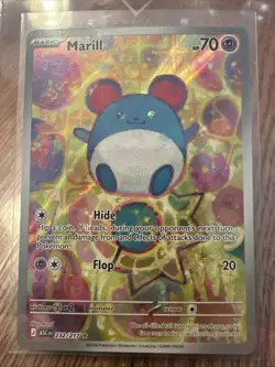 Marill ASC EN 232/217 Illustration Rare Ascended Heroes Pokemon TCG NM PackFresh - Image 1