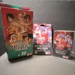 Bandai One Piece Card Game Starter Deck EX Luffy & Ace ST-30,double pack set 11 - Image 1