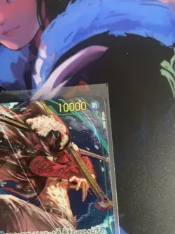 Dracule Mihawk Alt art OP14-119 SEC The Azure Sea’s Seven One Piece CCG Japanese - Image 3