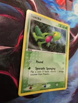 Pokemon TCG Treecko 016 Black Star Promo Holo Nintendo Card Basic English LP - Image 2