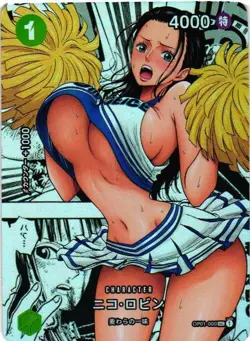 NICO ROBIN ONE PIECE Holographic Custom Art Goddess Story Anime Collectible Card - Image 1