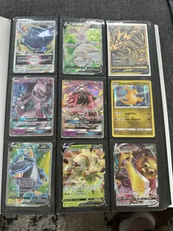 Large Pokemon Collection Lot 300+ Full Art & Holo Cards 4 Binders See Photos - Image 2