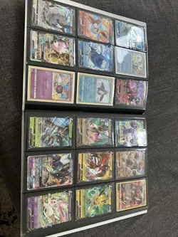 Large Pokemon Collection Lot 300+ Full Art & Holo Cards 4 Binders See Photos - Image 4