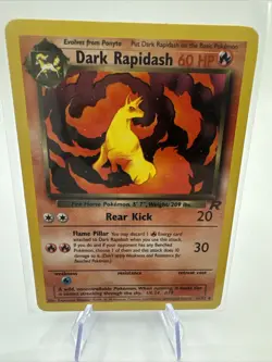 DARK RAPIDASH - Team Rocket - 44/82 - VINTAGE WOTC - Pokemon Card - LP - Image 1