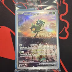 Teal Mask Ogerpon - Promo SV: Scarlet & Violet Promo Cards 123 NM SEALED PROMO - Image 1