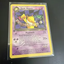 1st Edition Dark Hypno 26/82 Team Rocket Regular LP Pokeman Rare Card 🌎0620 - Image 1