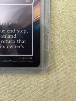 Magic: The Gathering Marvel Super Heroes Mind Stone (borderless) Foil 0386 - Image 4