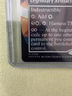 Magic: The Gathering Marvel Super Heroes Mind Stone (borderless) Foil 0386 - Image 5
