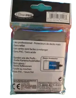 Ultra Pro Package Deck Protector Sleeves from Box Raven Black 50 sleeves New - Image 2