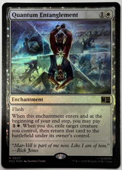 Quantum Entanglement #607 (Foil) NM Commander: Marvel Super Heroes MSC Magic MTG - Image 1