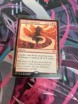 MTG - CRACKLE WITH POWER - MYTHIC - STX - NM - Image 1