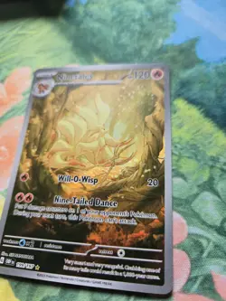 Ninetales - SV03: Obsidian Flames 199/197 Full Art Illustration Rare Pokemon NM - Image 3