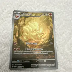 Pokemon TCG Ninetales 199/197 Obsidian Flames Illustration Rare Holo - Image 2