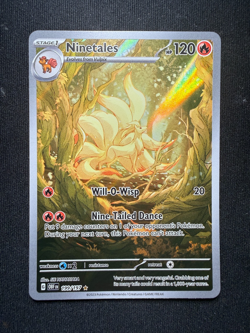 Pokemon TCG Ninetales 199/197 Illustration Rare – Obsidian Flames – NM - 1 - Image 2