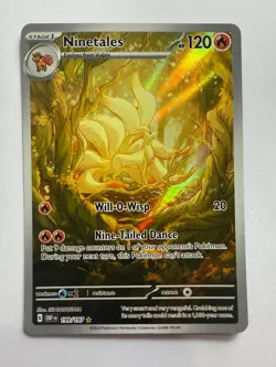 Ninetales - 199/197 - *Illustration Rare* - Pokemon Obsidian Flames NM/M - Image 1
