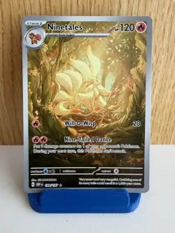 Ninetales - 199/197 - *Illustration Rare* - Pokemon Obsidian Flames NM/M - Image 1