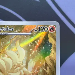 Pokemon TCG Ninetales 199/197 Obsidian Flames Illustration Rare - Image 3