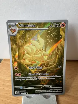Ninetales 199/197 - Illustration Rare - Obsidian Flames - Pokemon TCG - NM/M - Image 1