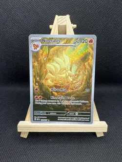 Pokemon TCG Ninetales 199/197 Illustration Rare - Obsidian Flames - NM Condition - Image 1