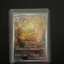 Pokemon TCG Ninetales 199/197 Illustration Rare Holo Obsidian Flames NM - Image 1