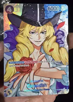 One Piece TCG OP16 The Time of Battle OP10-045 Cavendish and OP16-056 Mr.3 - Image 1