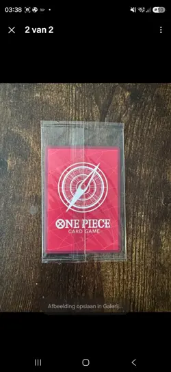 One Piece Card French Luffy Op13-001 X Musee Grevin Promo New - Image 2