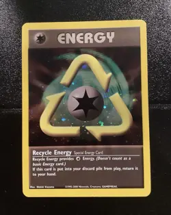 Pokemon Recycle Energy (WOTC League Promo) Holo Rare Vintage 2002 - Image 1