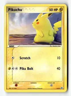 Pokemon Card Pikachu Normal LP EX Trainer Kit 1: Latias & Latios 6/10 - Image 1