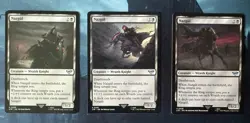 Wizards of the Coast MTG Nazgul x3 LTR Tales of Middle-earth Non-Foil 0336-0338 - Image 1