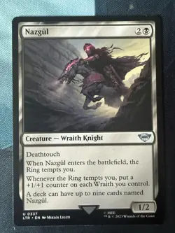 Wizards of the Coast MTG Nazgul x3 LTR Tales of Middle-earth Non-Foil 0336-0338 - Image 3