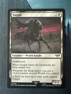 Wizards of the Coast MTG Nazgul x3 LTR Tales of Middle-earth Non-Foil 0336-0338 - Image 4