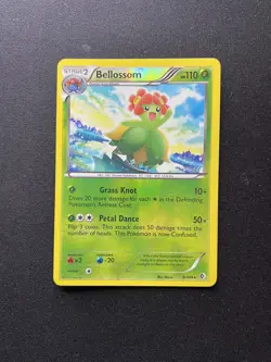 Pokemon TCG Bellossom 4/149 Reverse Holo Rare BW Boundaries Crossed LP/NM - Image 1