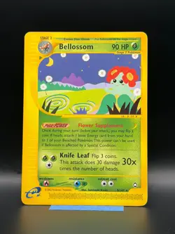 Bellossom 5/147 Aquapolis Non-Holo Rare LP Pokemon TCG - Image 1