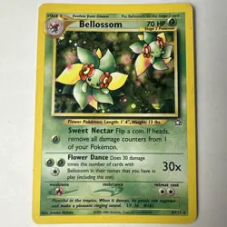 Bellossom 3/111 Neo Genesis Holo Rare Pokemon TCG - Image 1
