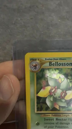 Pokemon TCG Bellossom Neo Genesis Holo Rare Card 3/111 - Image 2