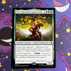 MTG The Unbeatable Squirrel Girl MSH 0193 R NM Regular - Image 1